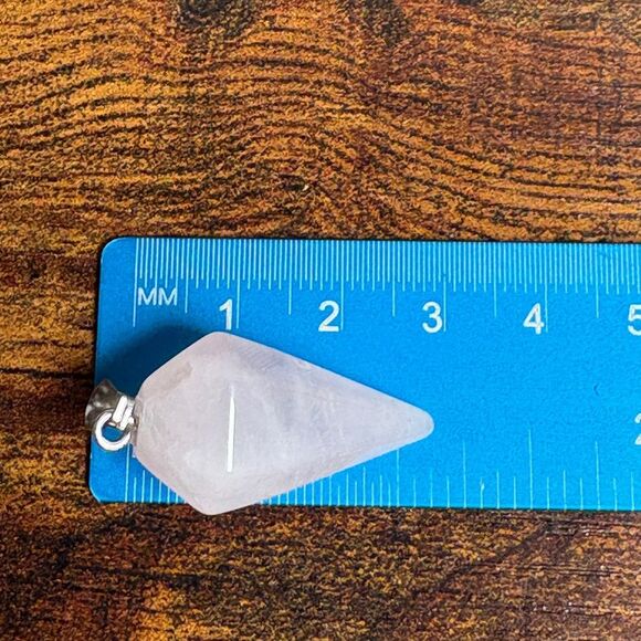 Rose Quartz Necklace NWT - Picture 6 of 9